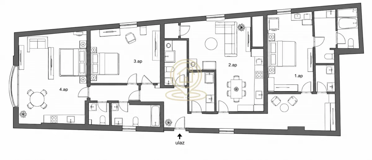 Prodaja, stan, 145m², Stari Grad, Beograd