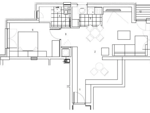 Sale, one bedroom apartment, 51m², Medijana, Niš - image 2