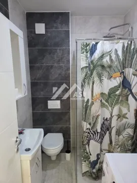 Kupatilo sa tuš kabinom, umivaonikom i wc šoljom. - image 8