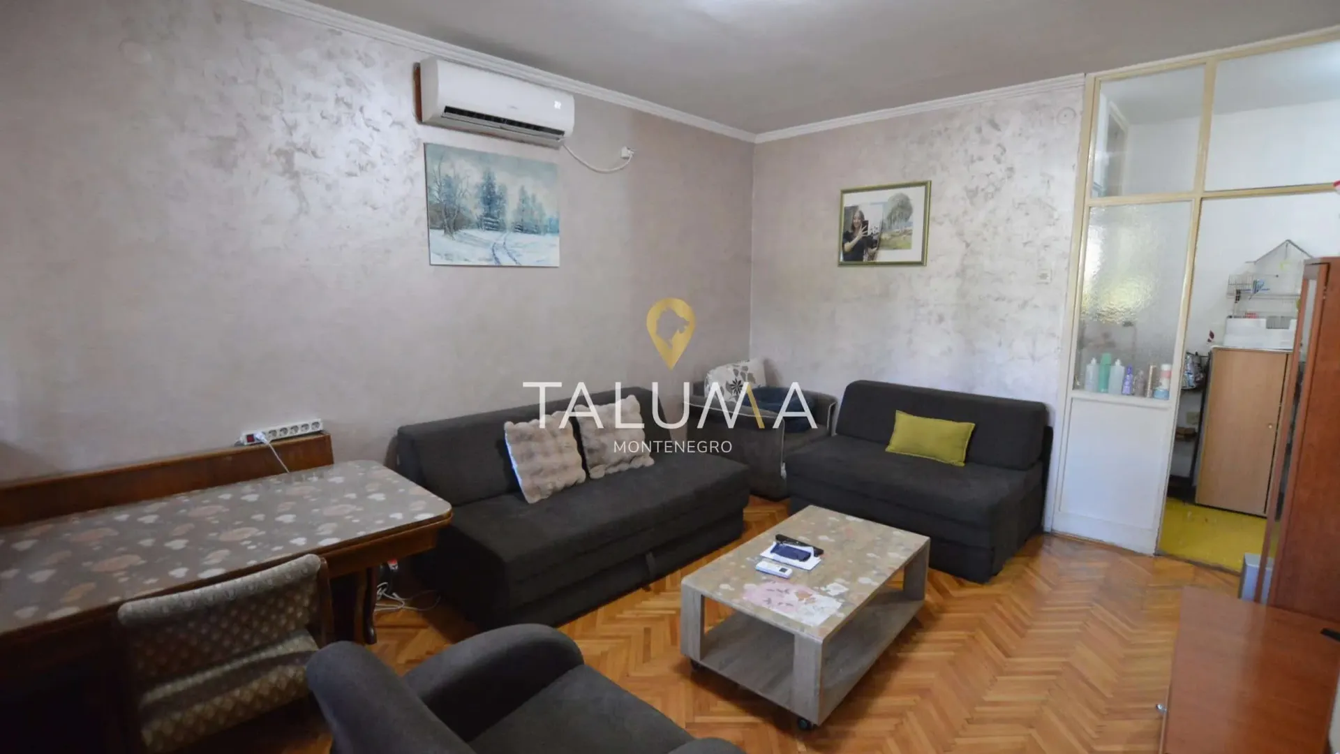 Sale, two bedroom apartment, 64m², Tuški Put, Podgorica