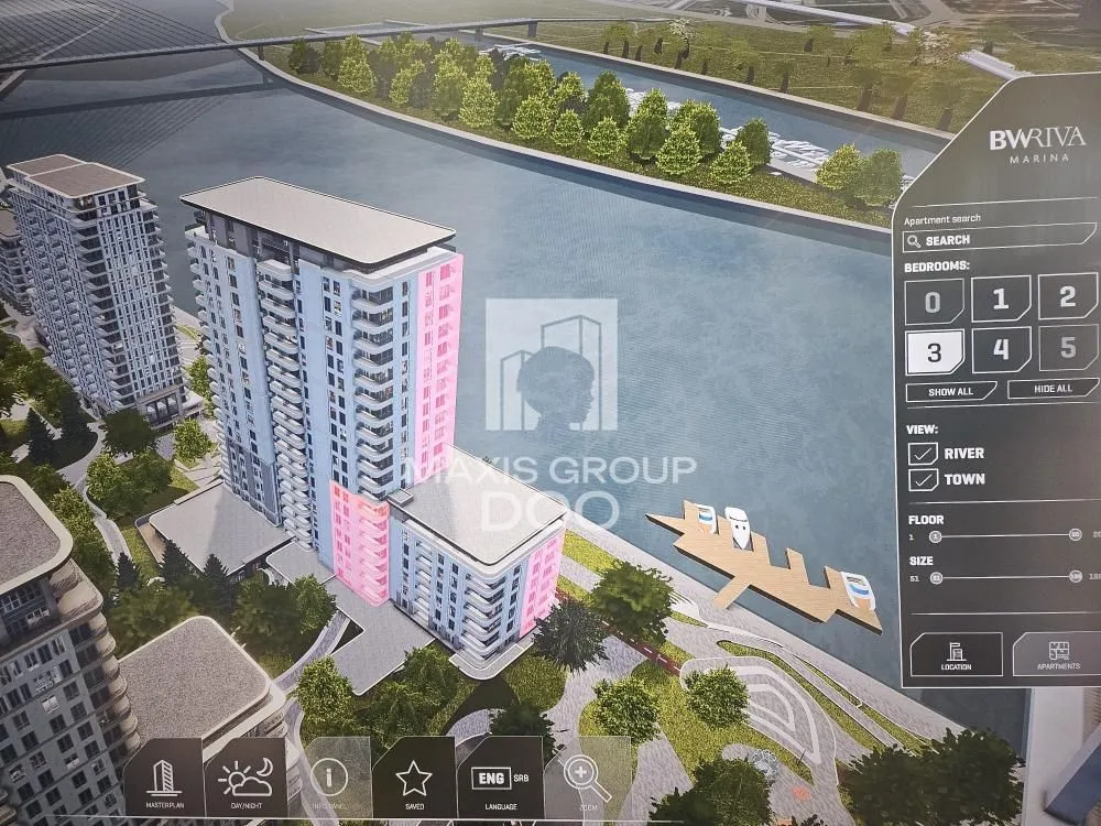 Prodaja, dvosoban stan, 55m², Savski Venac, Beograd