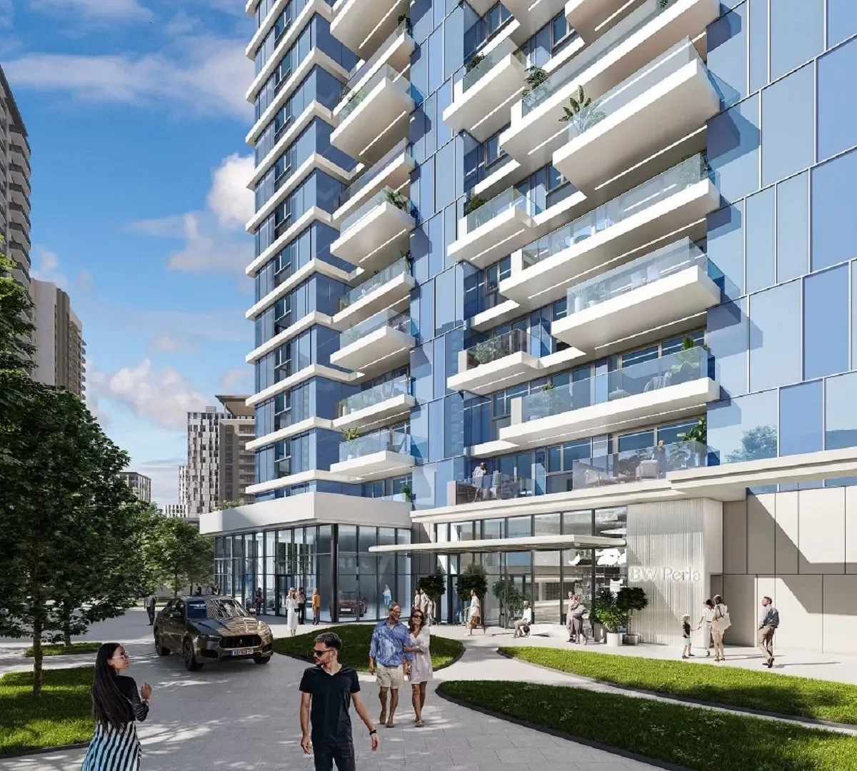 Sale, two bedroom apartment, 70m², Beograd Na Vodi, Beograd