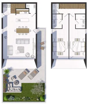 Rent, one bedroom apartment, 59m², Central Point, Podgorica - image 1371