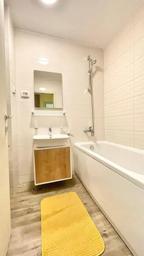Rent, one bedroom apartment, 46m², City Kej, Podgorica