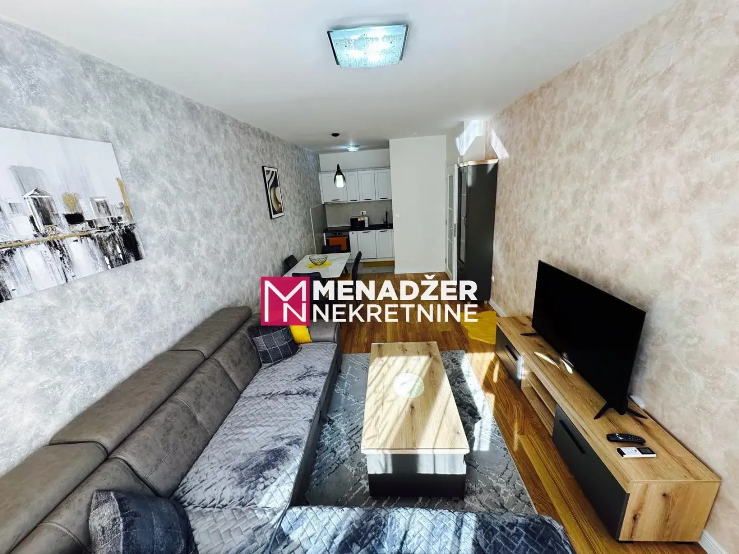 Rent, one bedroom apartment, 49m², Central Point, Podgorica