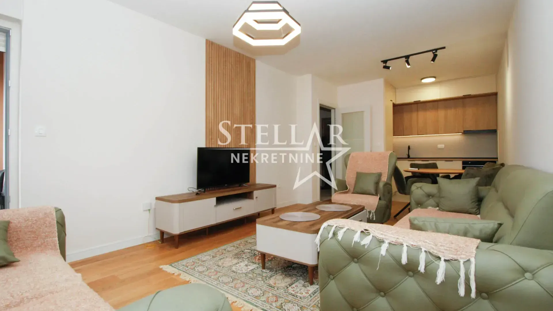 Rent, one bedroom apartment, 49m², Central Point, Podgorica