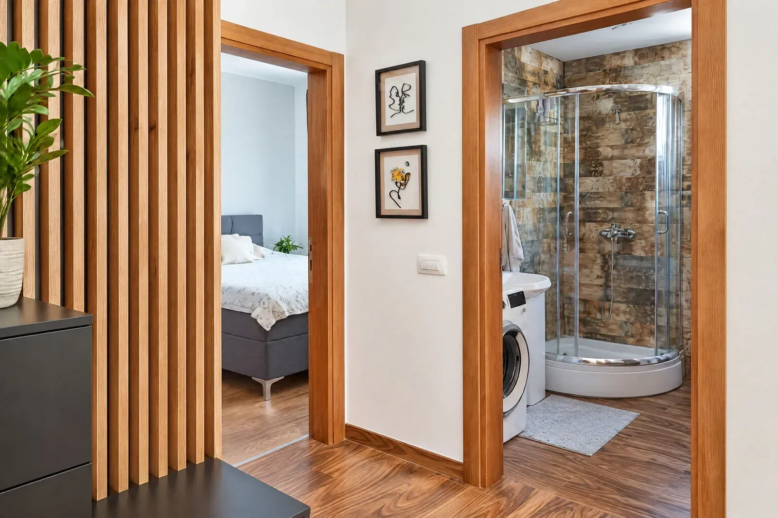 Izdavanje, dvosoban stan, 48m², Budva, Crna Gora