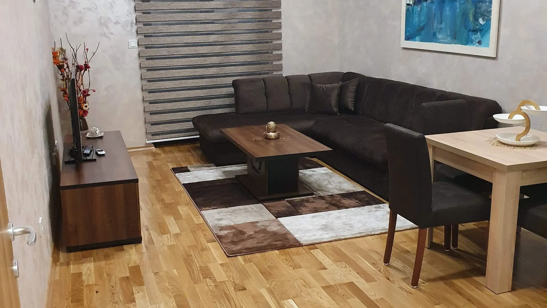 Rent, one bedroom apartment, 54m², Zabjelo, Podgorica