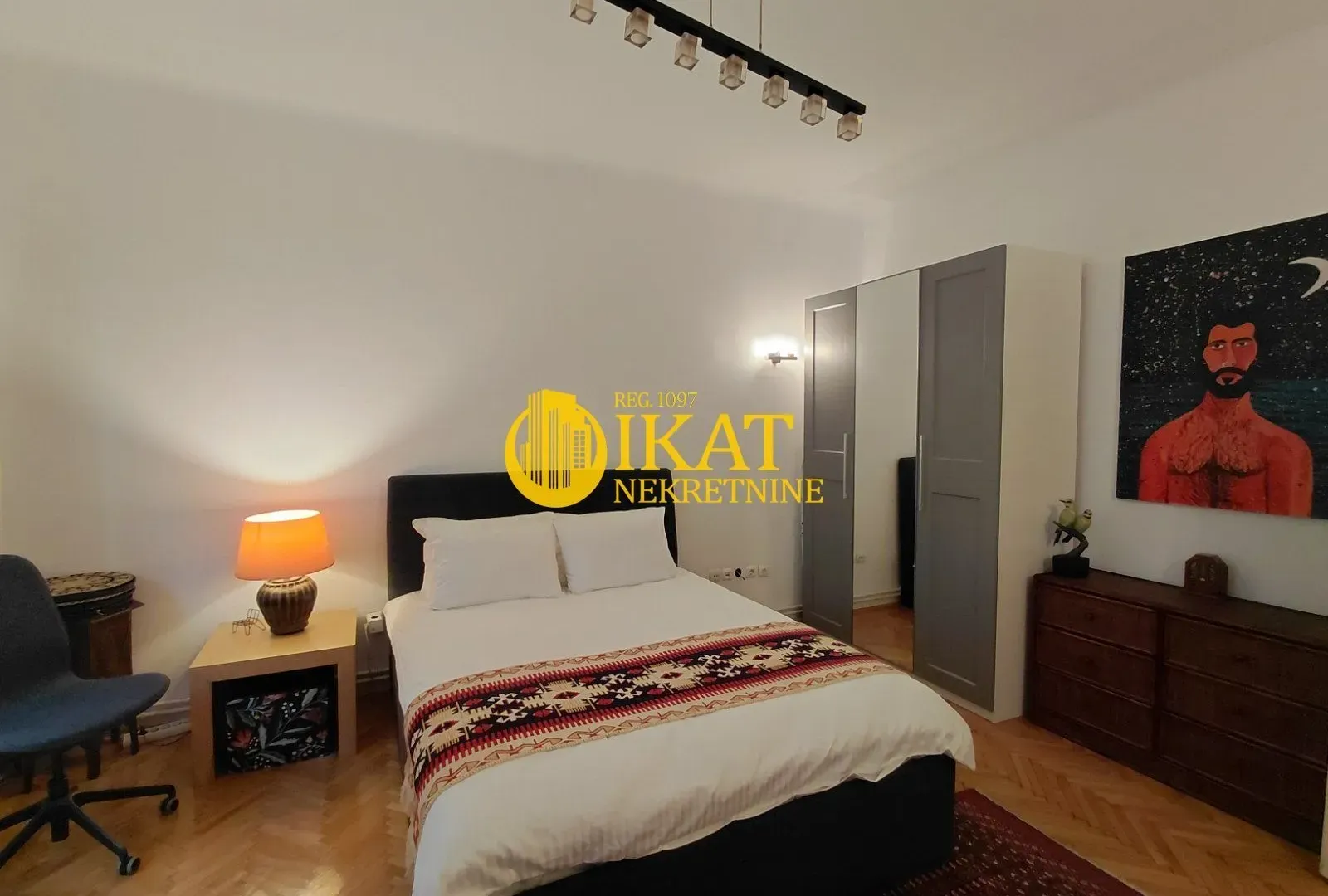 Izdavanje, dvosoban stan, 60m², Stari Grad, Beograd