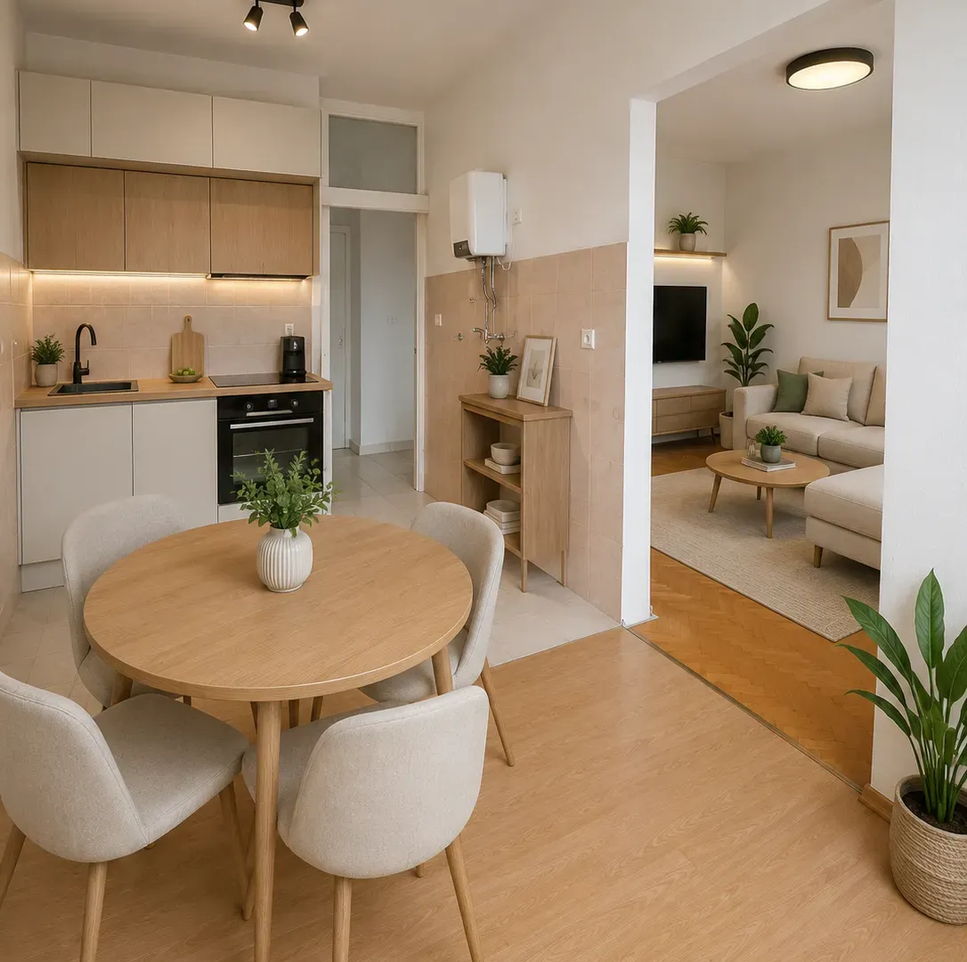 Sale, one bedroom apartment, 47m², Gintaš, Podgorica