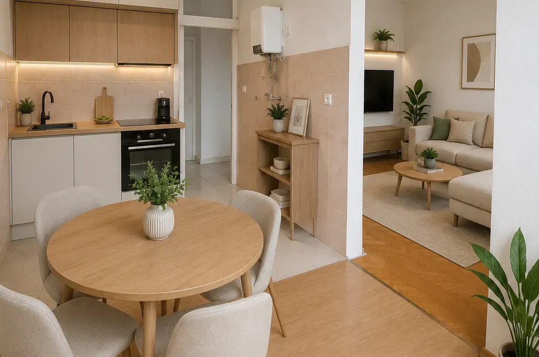 Prodaja, jednosoban stan, 47m², Gintaš, Podgorica