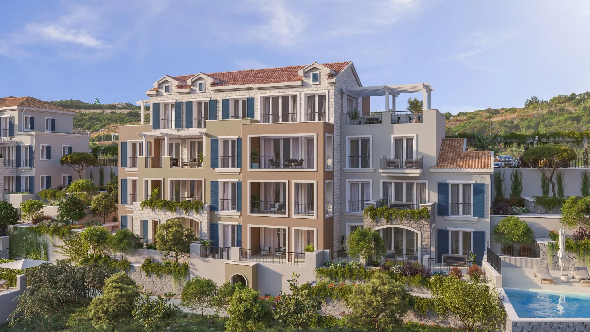 Sale, apartment, 108m², Tivat, Crna Gora