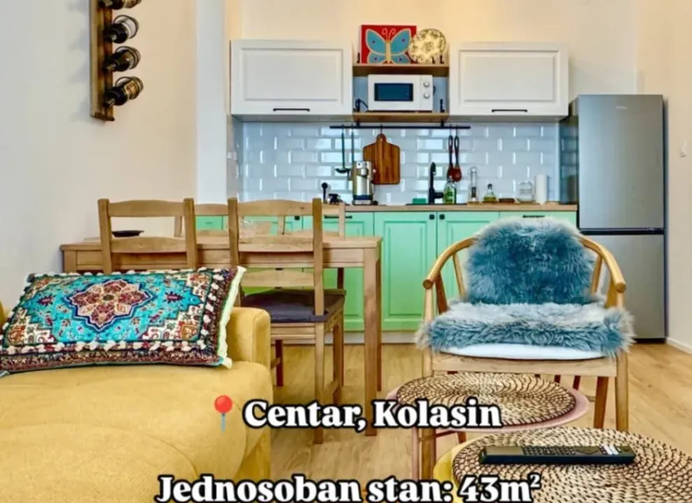 Prodaja, jednosoban stan, 43m², Centar, Kolašin