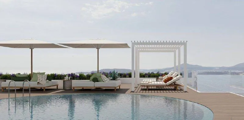 Sale, two bedroom apartment, 106m², Sveti Stefan, Budva