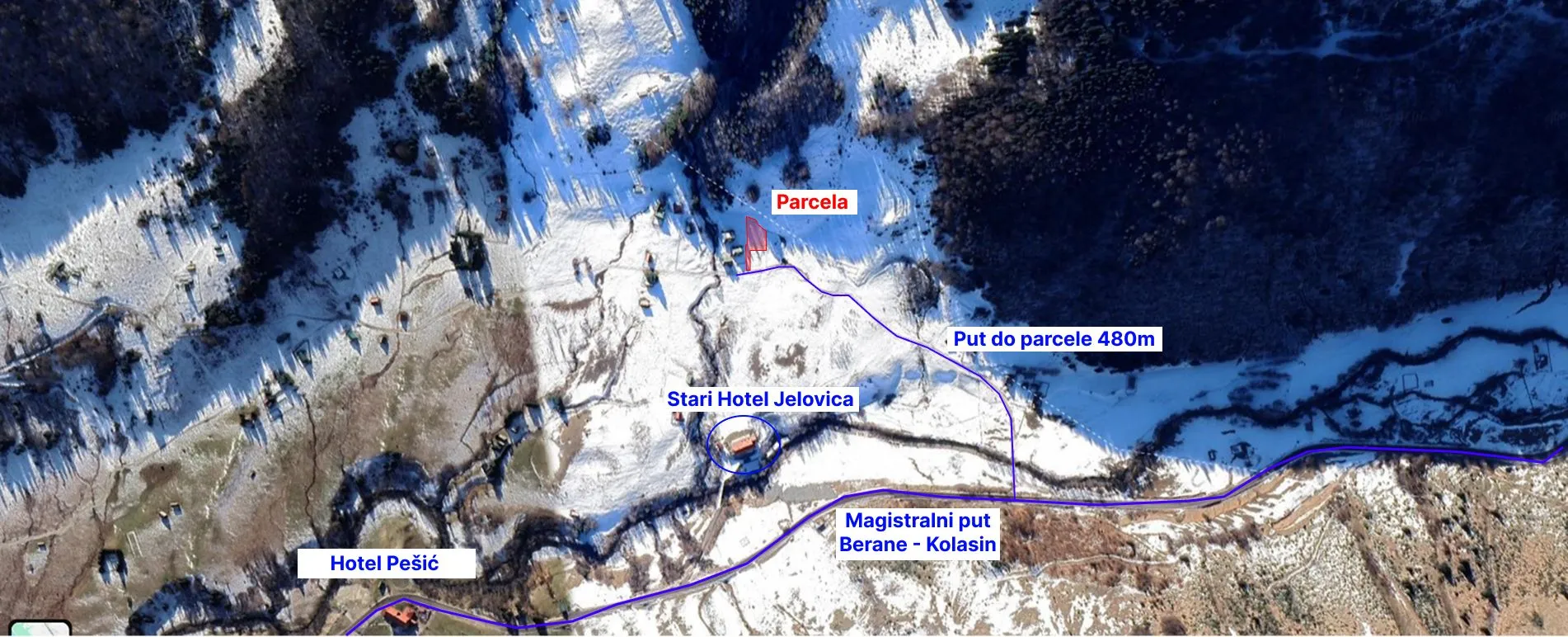 Prodaja, plac, 605m², Berane, Crna Gora