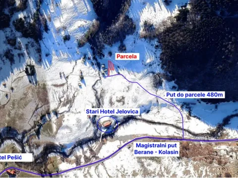Prodaja, plac, 605m², Berane, Crna Gora - image 1