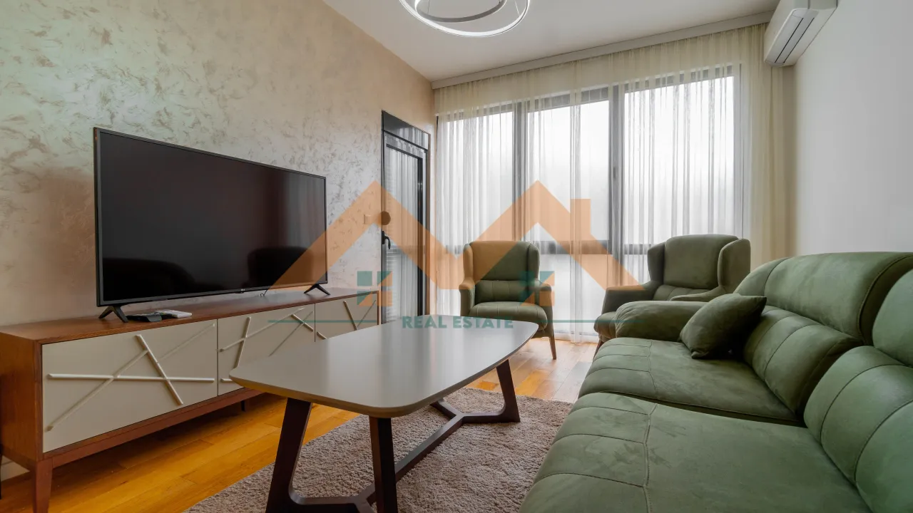 Izdavanje, jednosoban stan, 42m², Vezirov Most, Podgorica