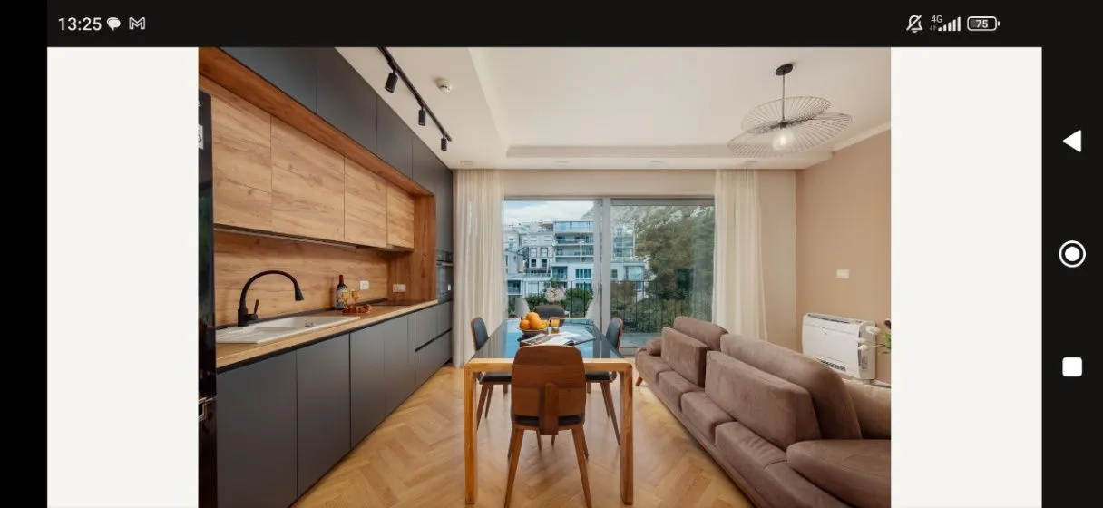 Rent, two bedroom apartment, 81m², Dobrota, Kotor