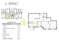 Prodaja, dvosoban stan, 73m², Tološi, Podgorica - image 4