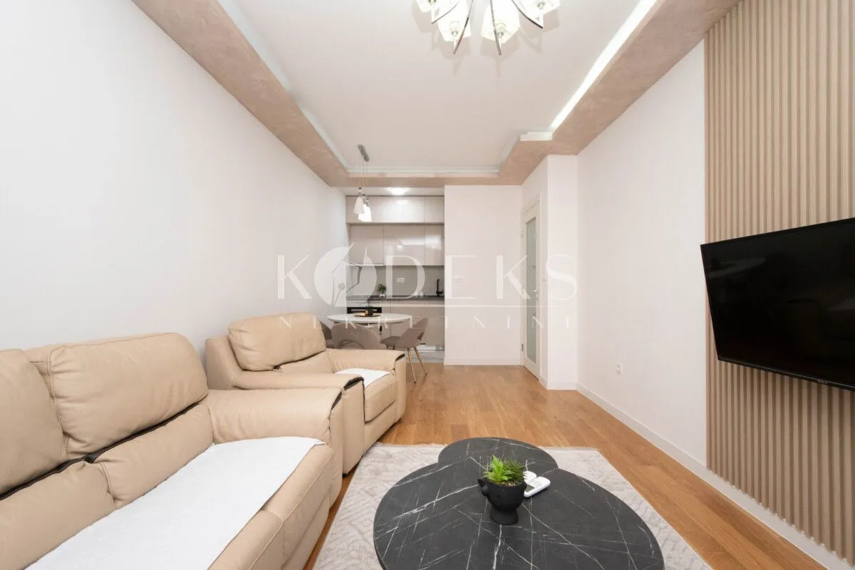 Rent, one bedroom apartment, 46m², Central Point, Podgorica