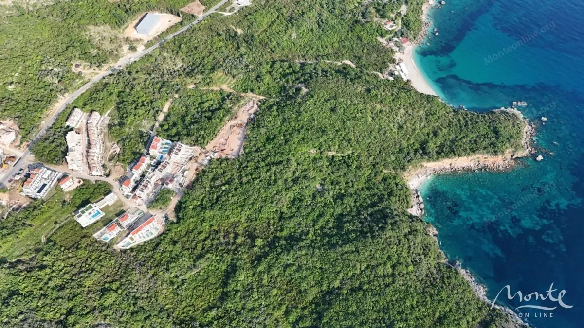 Prodaja, plac, 957m², Reževići, Budva
