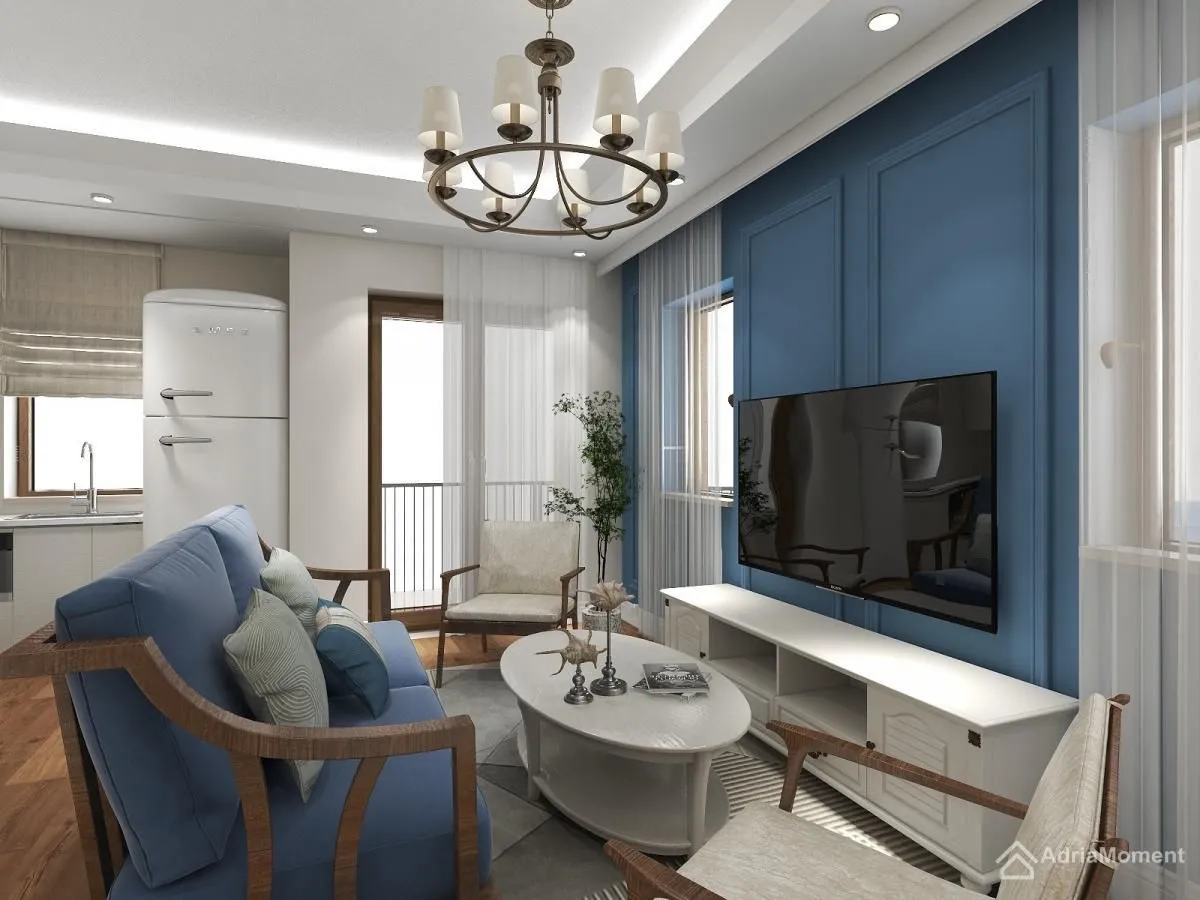 Prodaja, jednosoban stan, 54m², Risan, Kotor