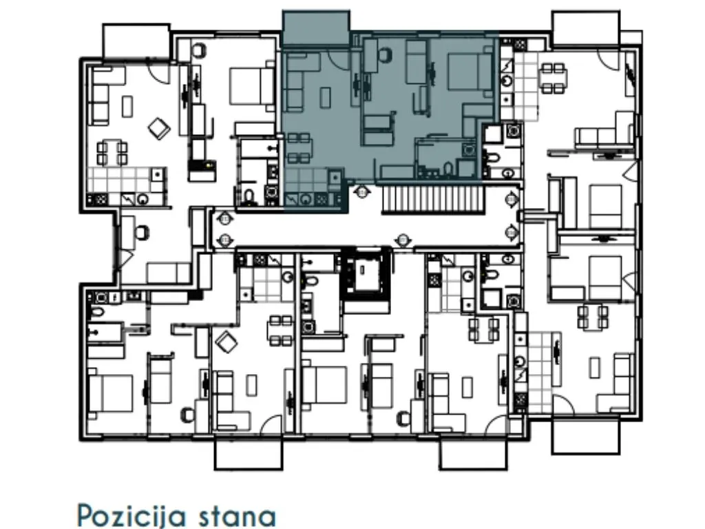 Sale, three bedroom apartment, 60m², Altina, Beograd