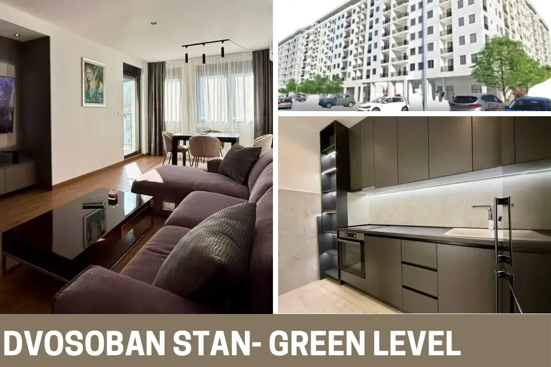 Sale, two bedroom apartment, 75m², Preko Morače, Podgorica