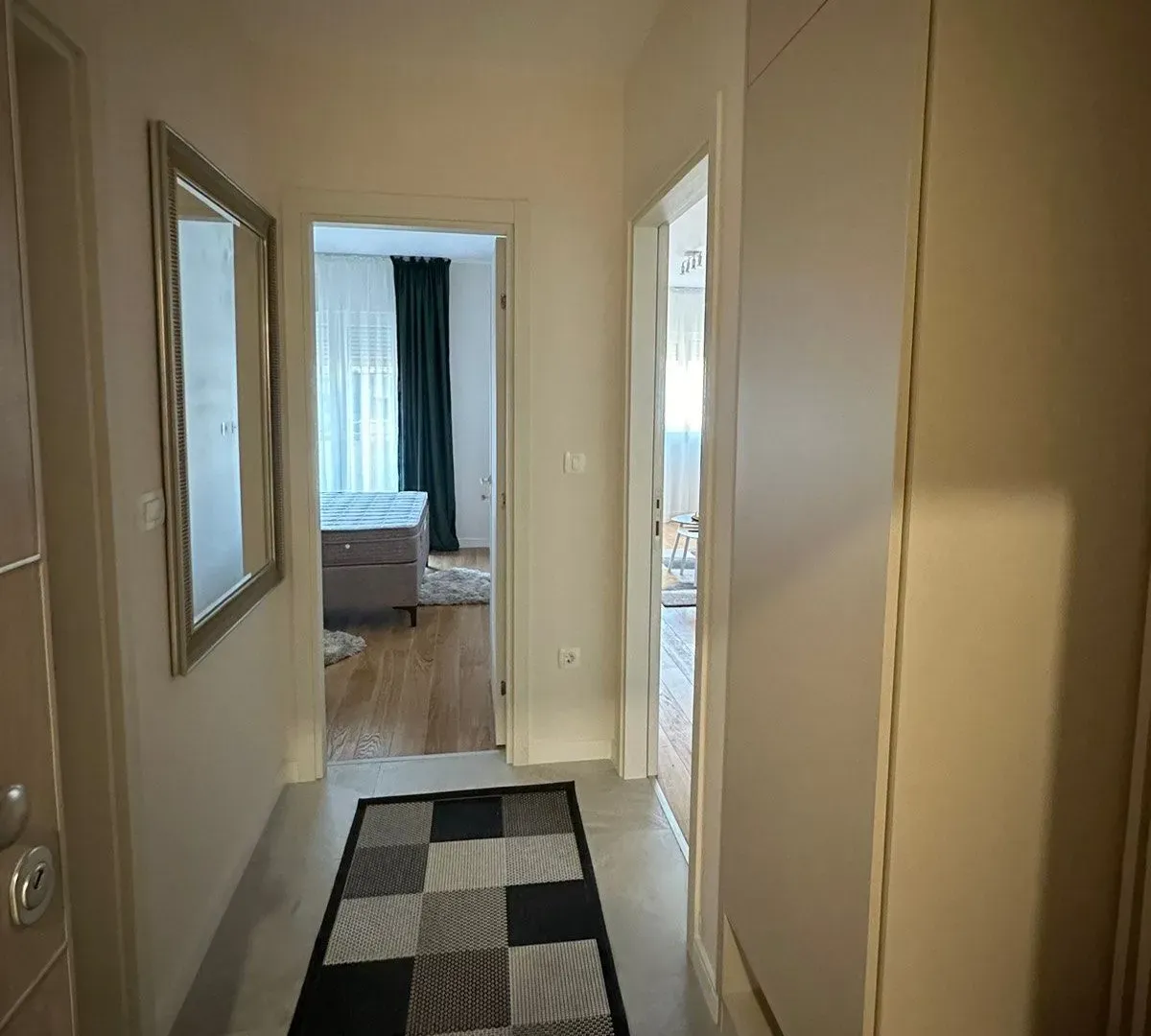 Rent, one bedroom apartment, 48m², Central Point, Podgorica