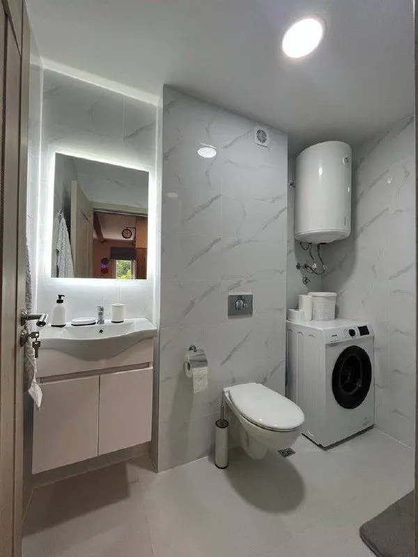 Rent, one bedroom apartment, 55m², Bečići, Budva