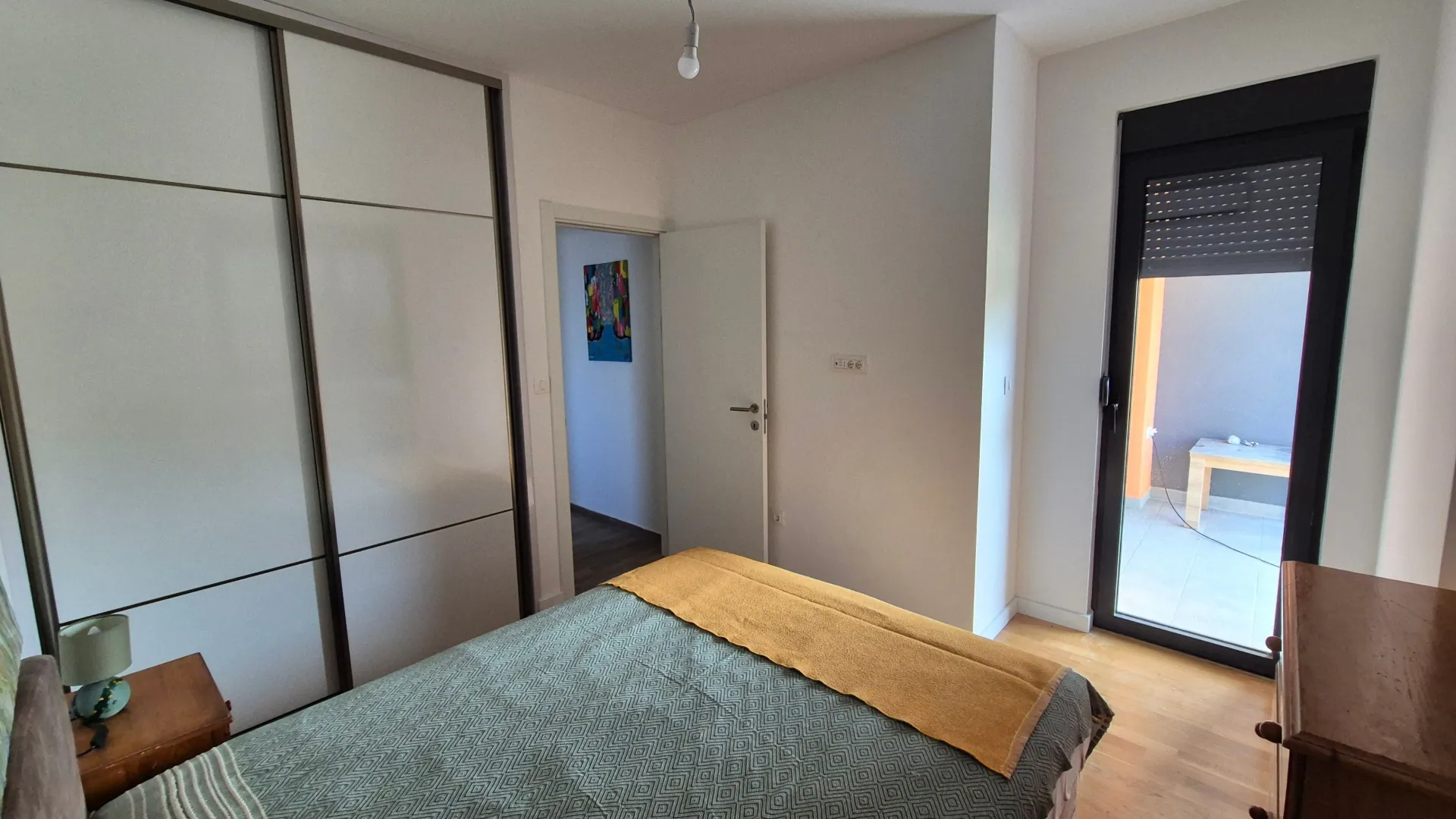 Rent, one bedroom apartment, 40m², Šušanj, Bar