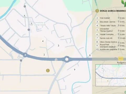 Sale, one bedroom apartment, 47m², Donja Gorica, Podgorica - image 2