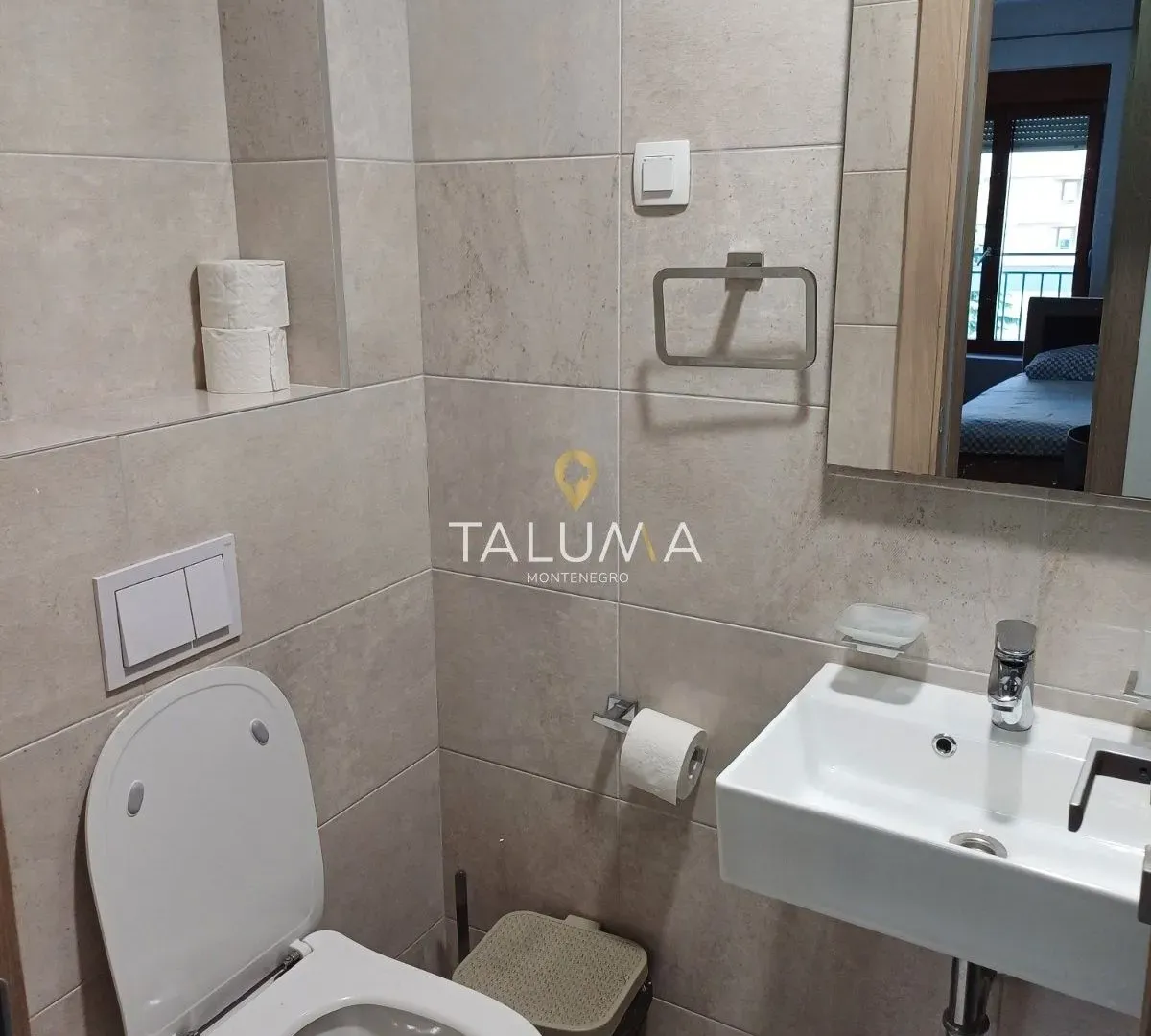 Rent, two bedroom apartment, 69m², City Kvart, Podgorica