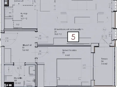 Prodaja, jednosoban stan, 47m², Ljubović, Podgorica - image 5