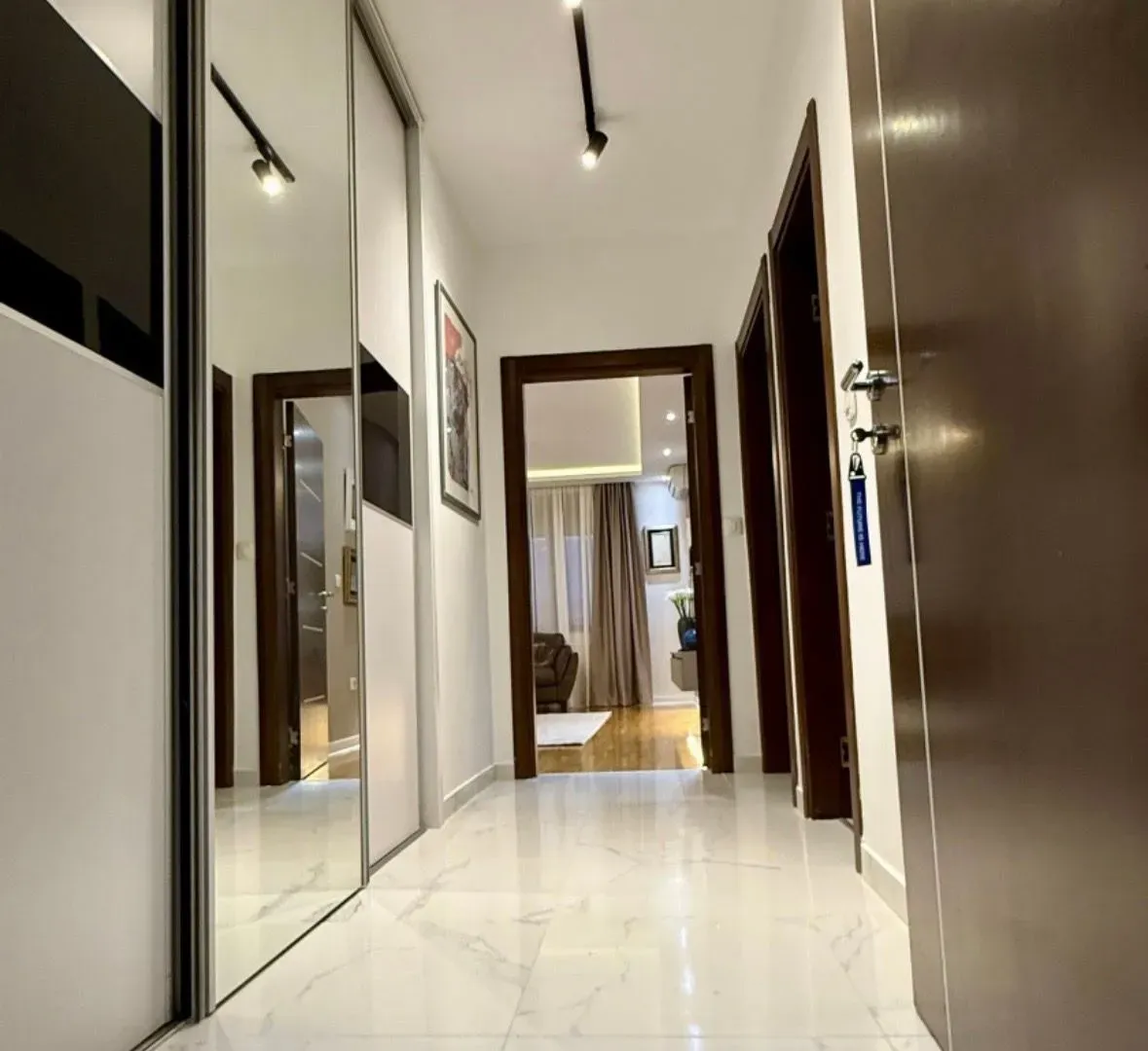 Rent, two bedroom apartment, 90m², Preko Morače, Podgorica