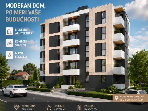 Stan in Velika Plaža