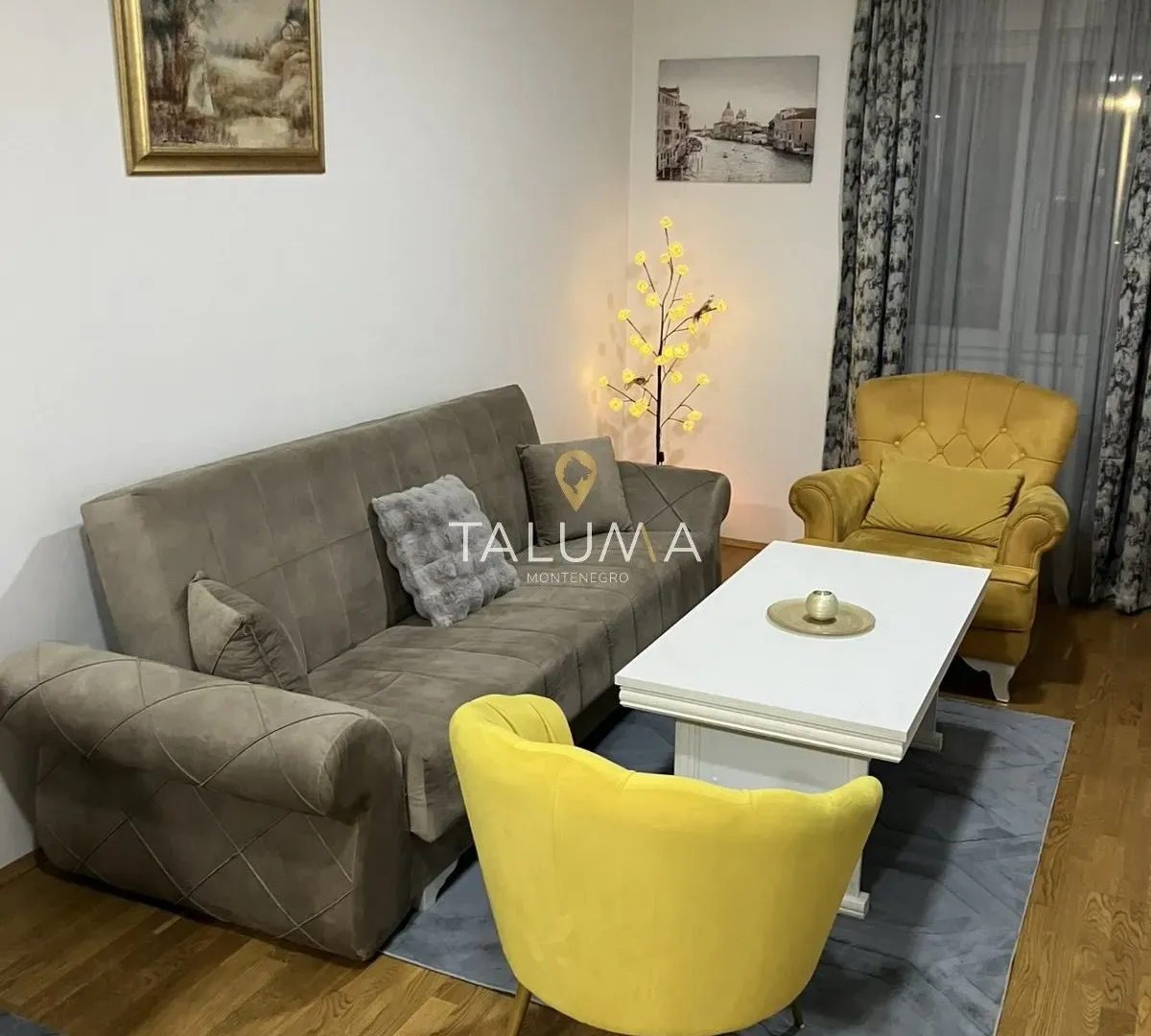 Rent, one bedroom apartment, 50m², Tuški Put, Podgorica