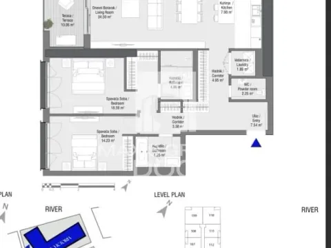 Prodaja, dvosoban stan, 115m², Savski Venac, Beograd - image 2