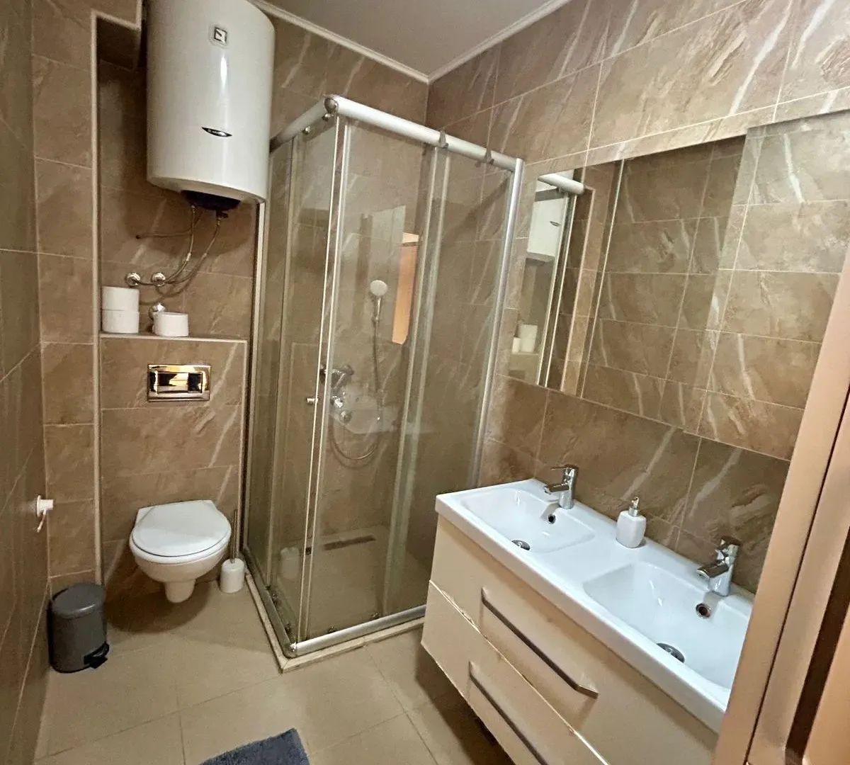 Rent, two bedroom apartment, 60m², Blok 9, Podgorica
