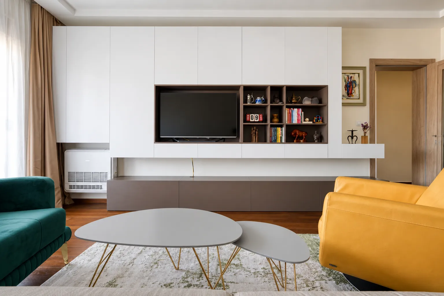 Rent, two bedroom apartment, 72m², Master Kvart, Podgorica