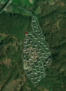 Satelitski snimak sa ucrtanim parcelama zemljišta. - image 10