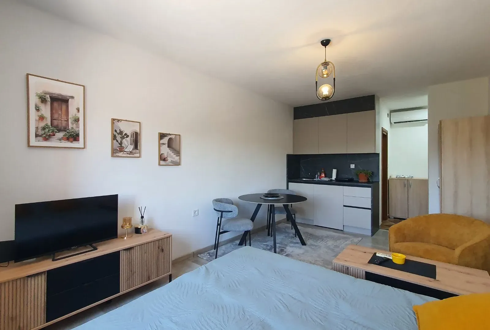 Rent, studio apartment, 26m², Malo Brdo, Podgorica