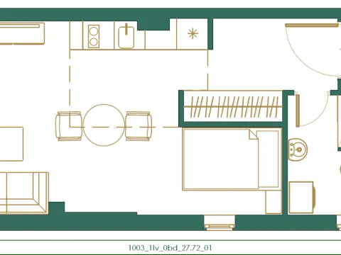 Sale, studio apartment, 27m², Centar, Kolašin - image 11