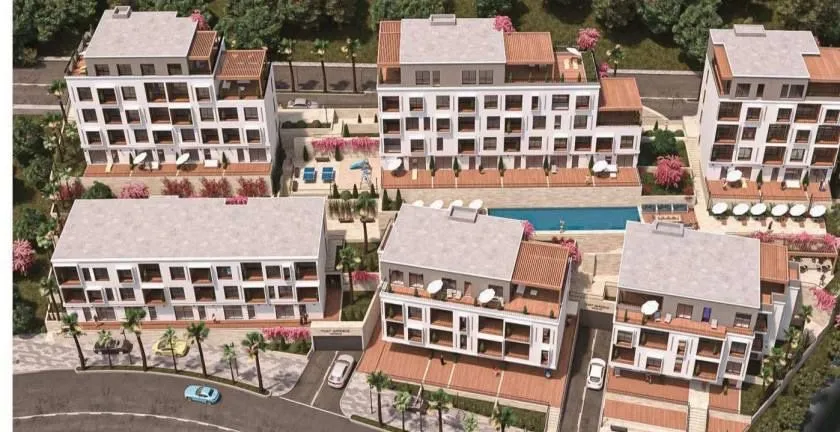 Prodaja, jednosoban stan, 47m², Donja Lastva, Tivat
