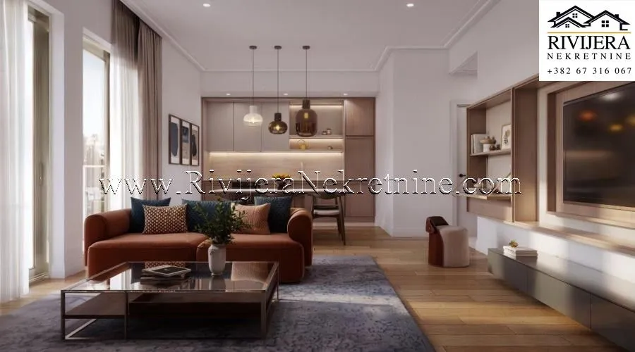 Sale, two bedroom apartment, 121m², Porto Montenegro, Tivat