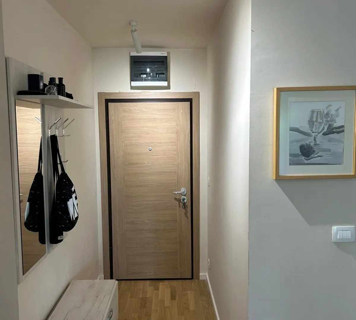 Rent, one bedroom apartment, 45m², Blok 9, Podgorica