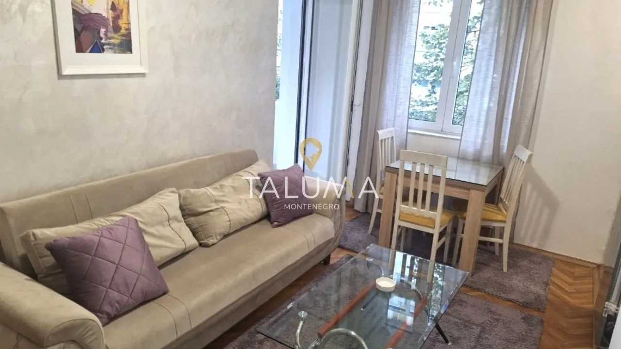 Izdavanje, jednosoban stan, 38m², Centar, Podgorica