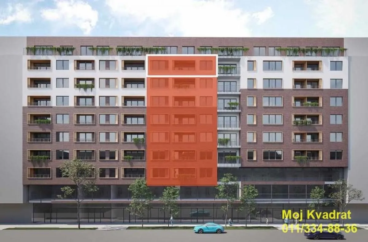 Sale, three bedroom apartment, 77m², Zeleno Brdo, Zvezdara Sve Podlokacije
