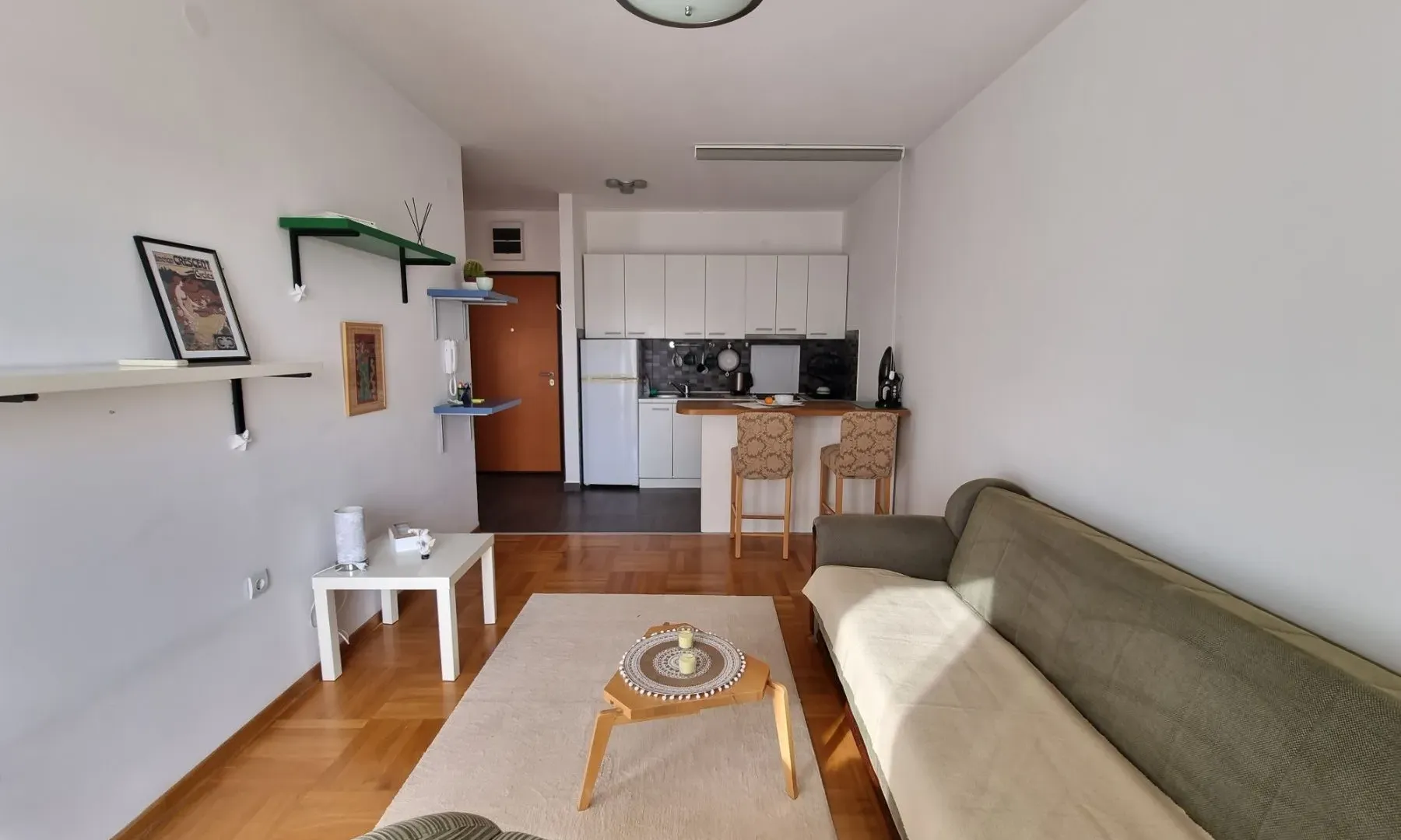 Rent, one bedroom apartment, 44m², Budva, Crna Gora