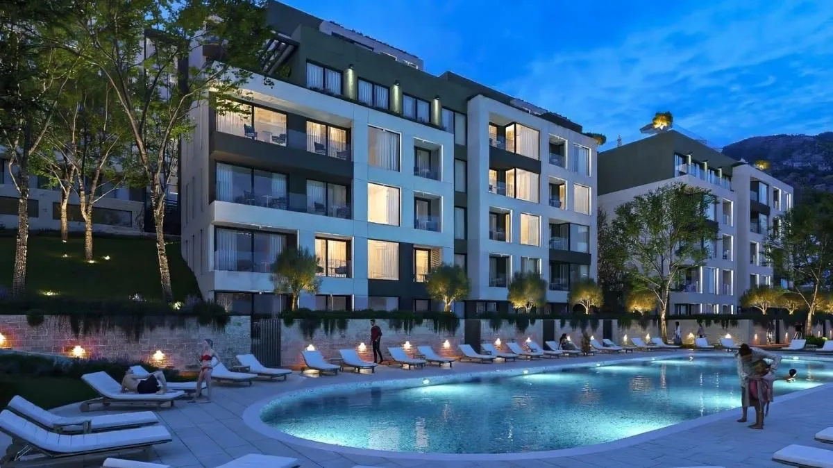 Sale, studio apartment, 27m², Tivat, Crna Gora
